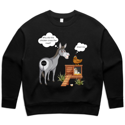 Smart Ass Women's Sweater Thumbnail