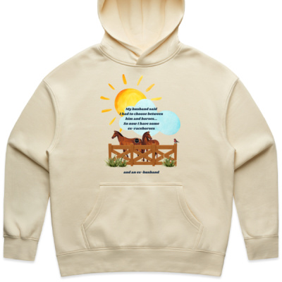 Ex Racehorses and Ex Husbands Women's Hoodie Thumbnail