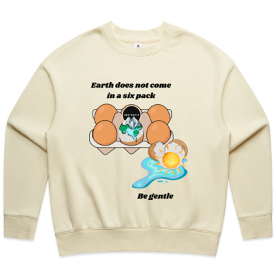 Earth Does Not Come In Six Pack Womens Sweater Thumbnail