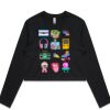AS Colour Long Sleeve Crop Thumbnail