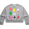 AS Colour Womens Oversized Crew Thumbnail