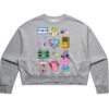 AS Colour Womens Oversized Crew Thumbnail